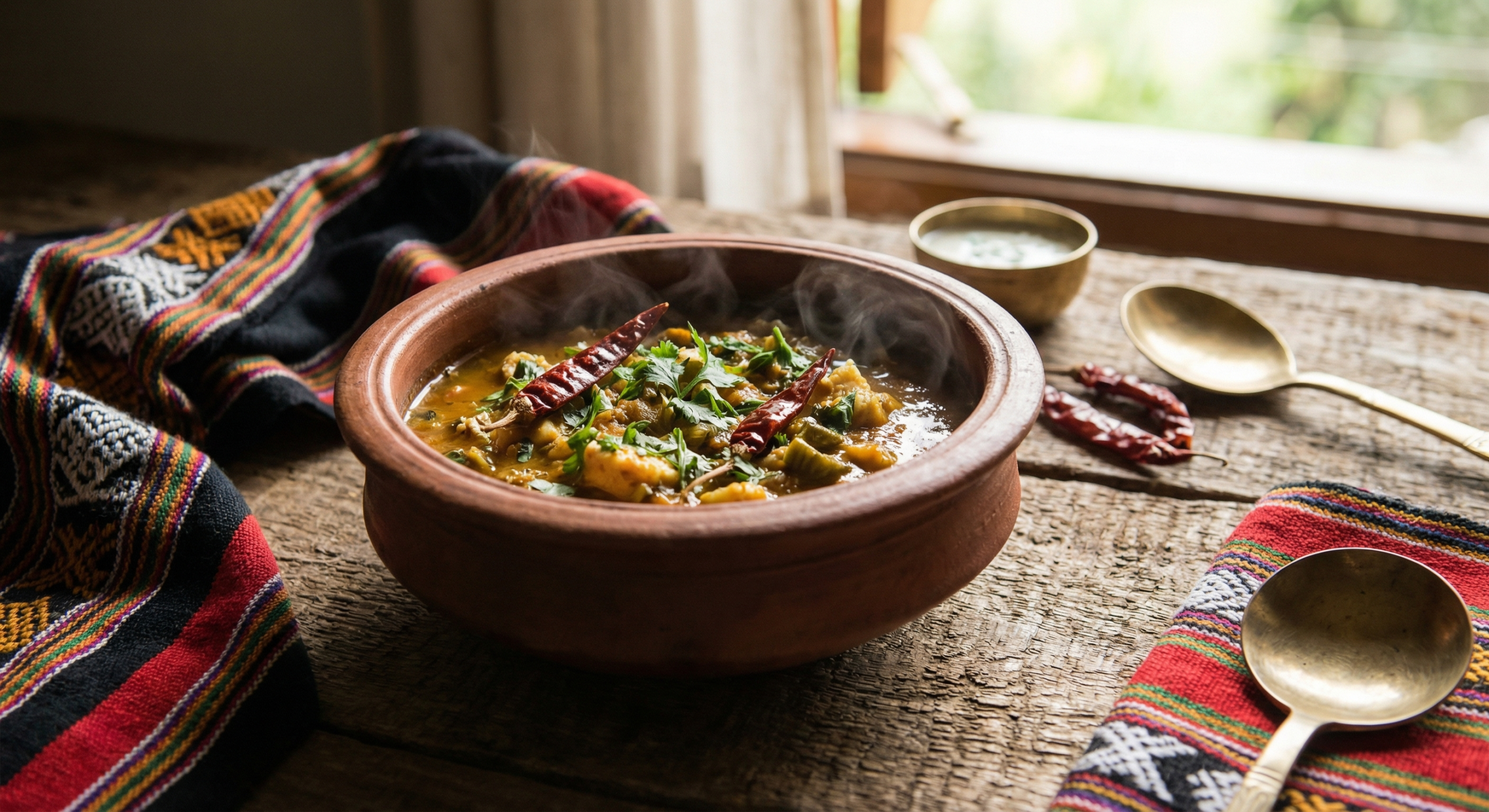 Authentic India Arunachal Pradesh: Chura Sabji Recipe: Chura Sabji