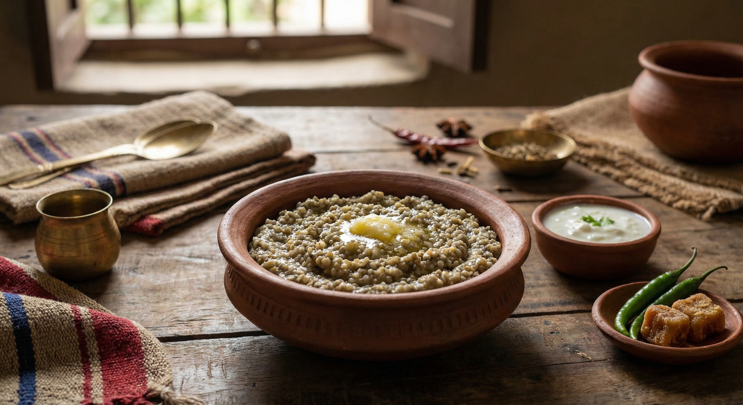 Authentic India Haryana: Bajra Khichdi Recipe: Bajra Khichdi