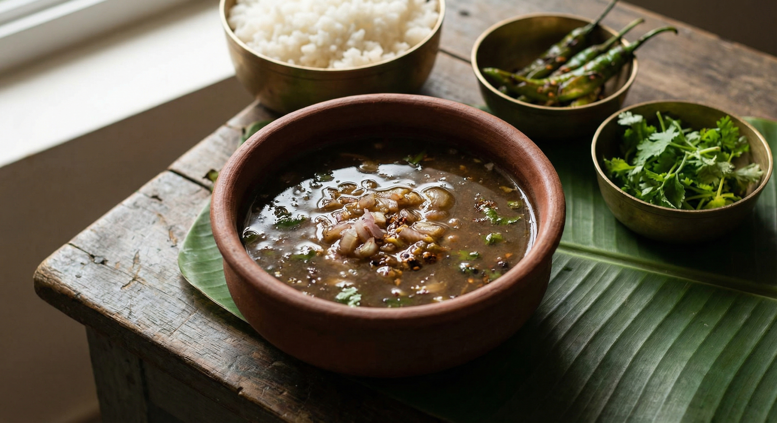 Telangana Pachi Pulusu: The Cool, Tangy Soul of the Deccan Summer